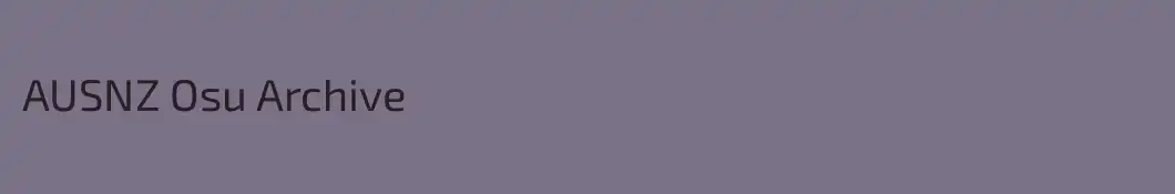AUSNZ Osu Archive